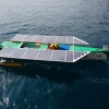 Тримаран на солнечных батареях